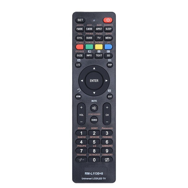 Universal Replacement Remote For Sony/Samsung/Panasonic/LG/TCL/Soniq AUS Televisions