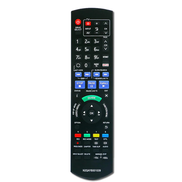 N2QAYB001039 Replacement Remote for Panasonic DVD Blu-Ray Disc Player