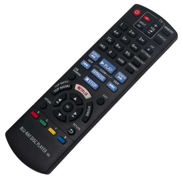 N2QAYB001027 Replacement Remote for Panasonic DVD Blu-Ray Disc Player