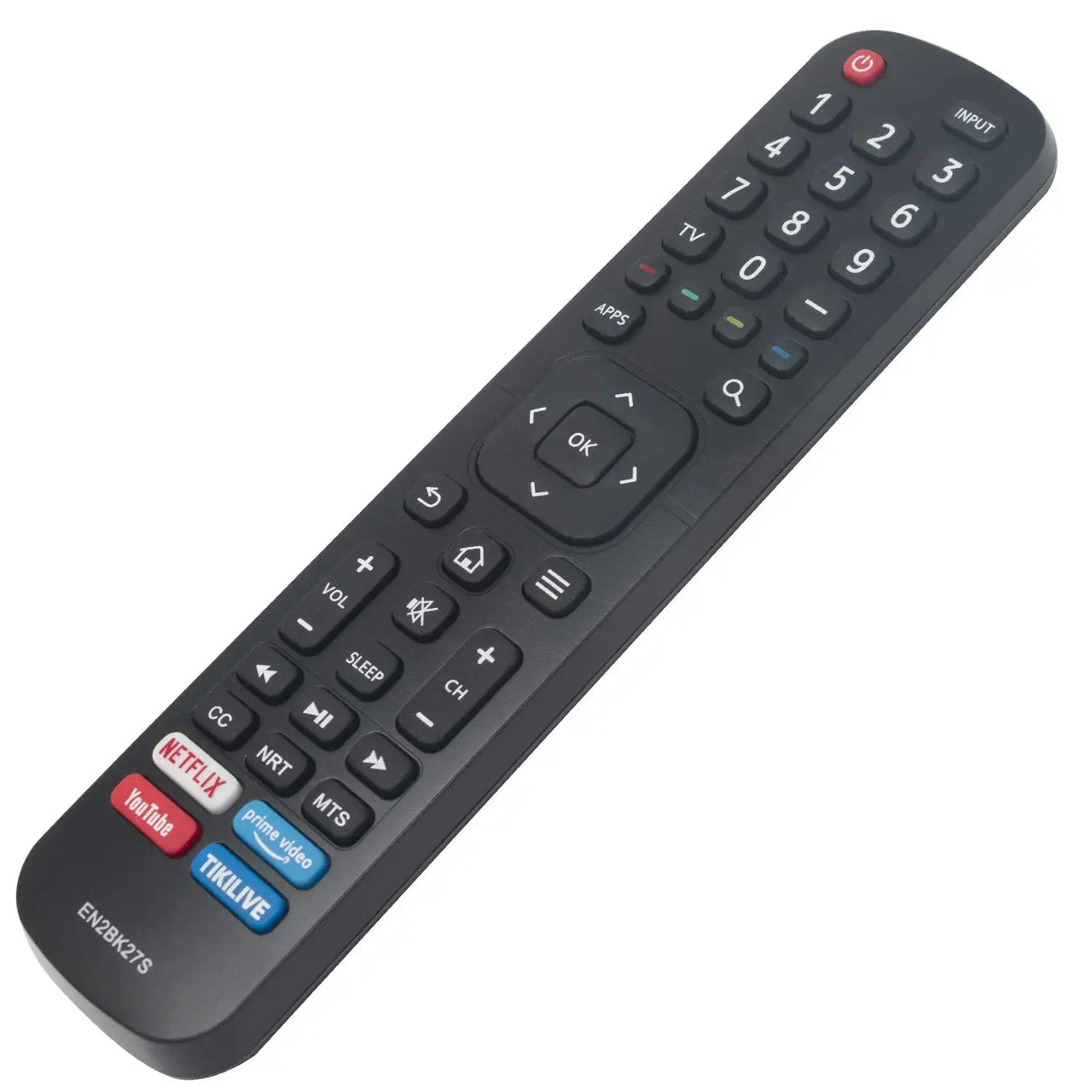 EN2BK27S Replacement Remote for Hisense Televisions