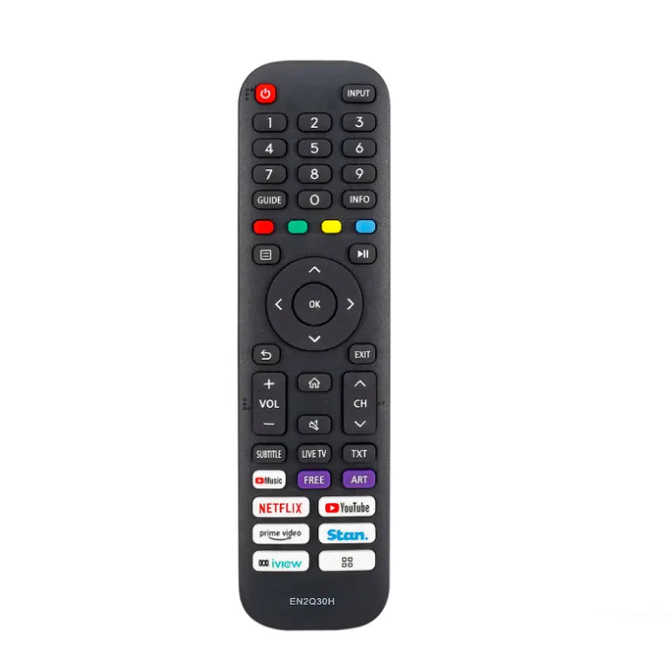 EN2Q30H Replacement Remote for Hisense VIDAA Televisions