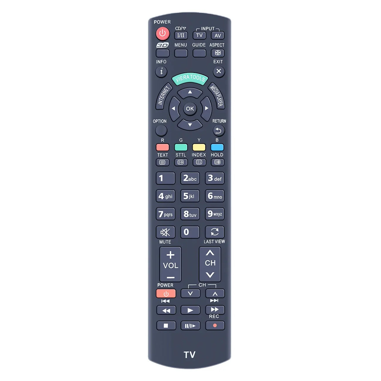 N2QAYB000747 Replacement Remote for Panasonic Televisions
