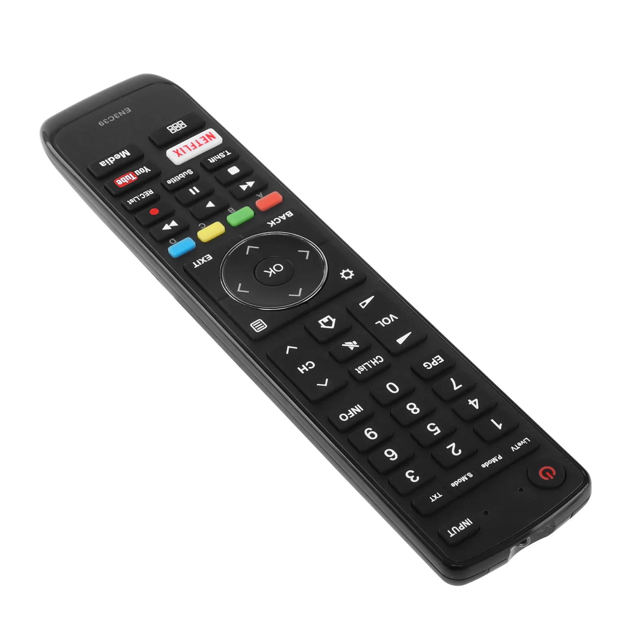 EN3C39 Replacement Remote for Hisense Televisions