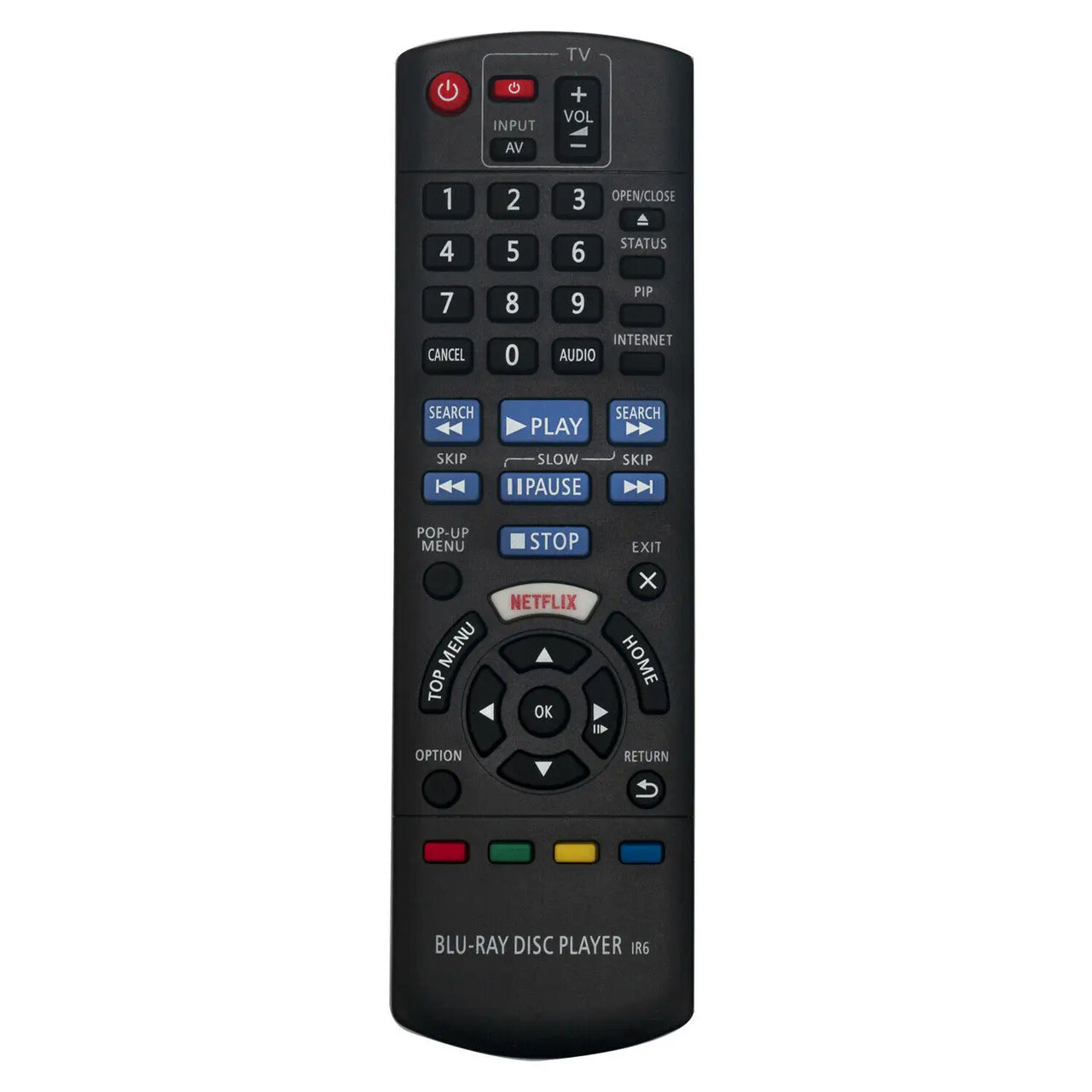 N2QAYB001029 Replacement Remote for Panasonic DVD Blu-Ray Disc Player