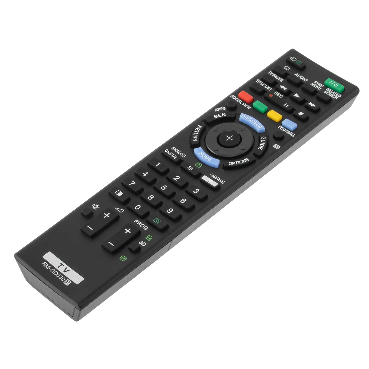 RM-GD030 Replacement Remote for Sony Televisions