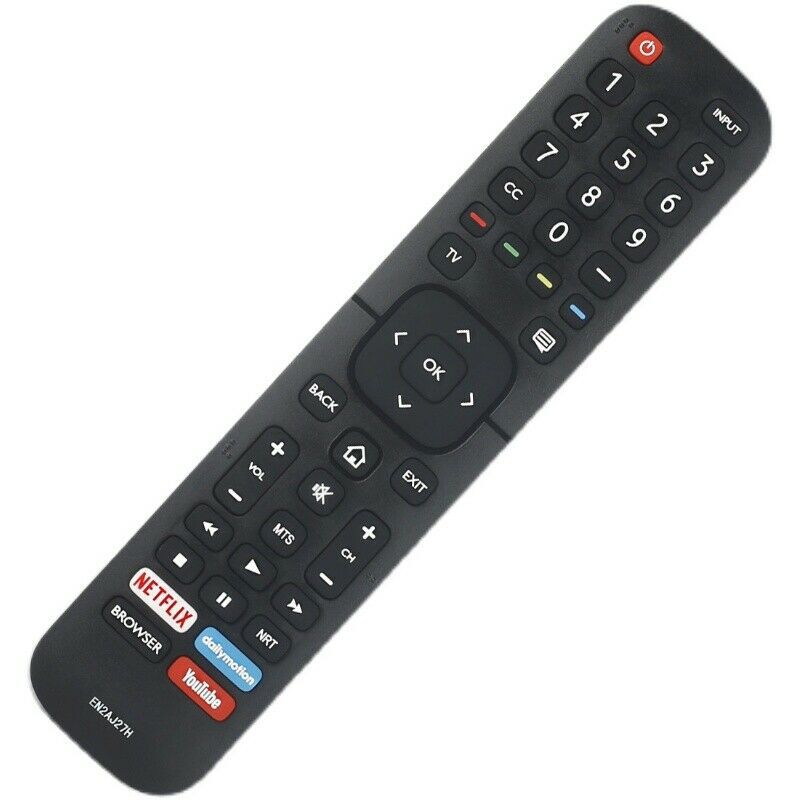 EN2AJ27H Replacement Remote for Hisense Televisions