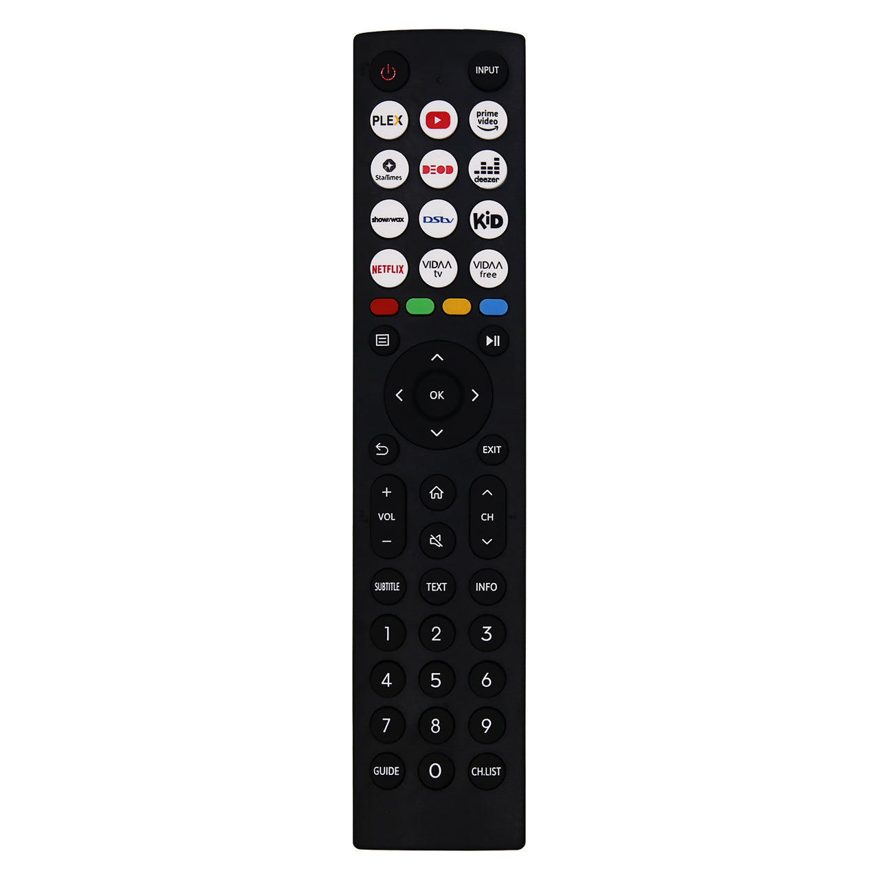 ERF2J36H Replacement Remote for HISENSE Televisions