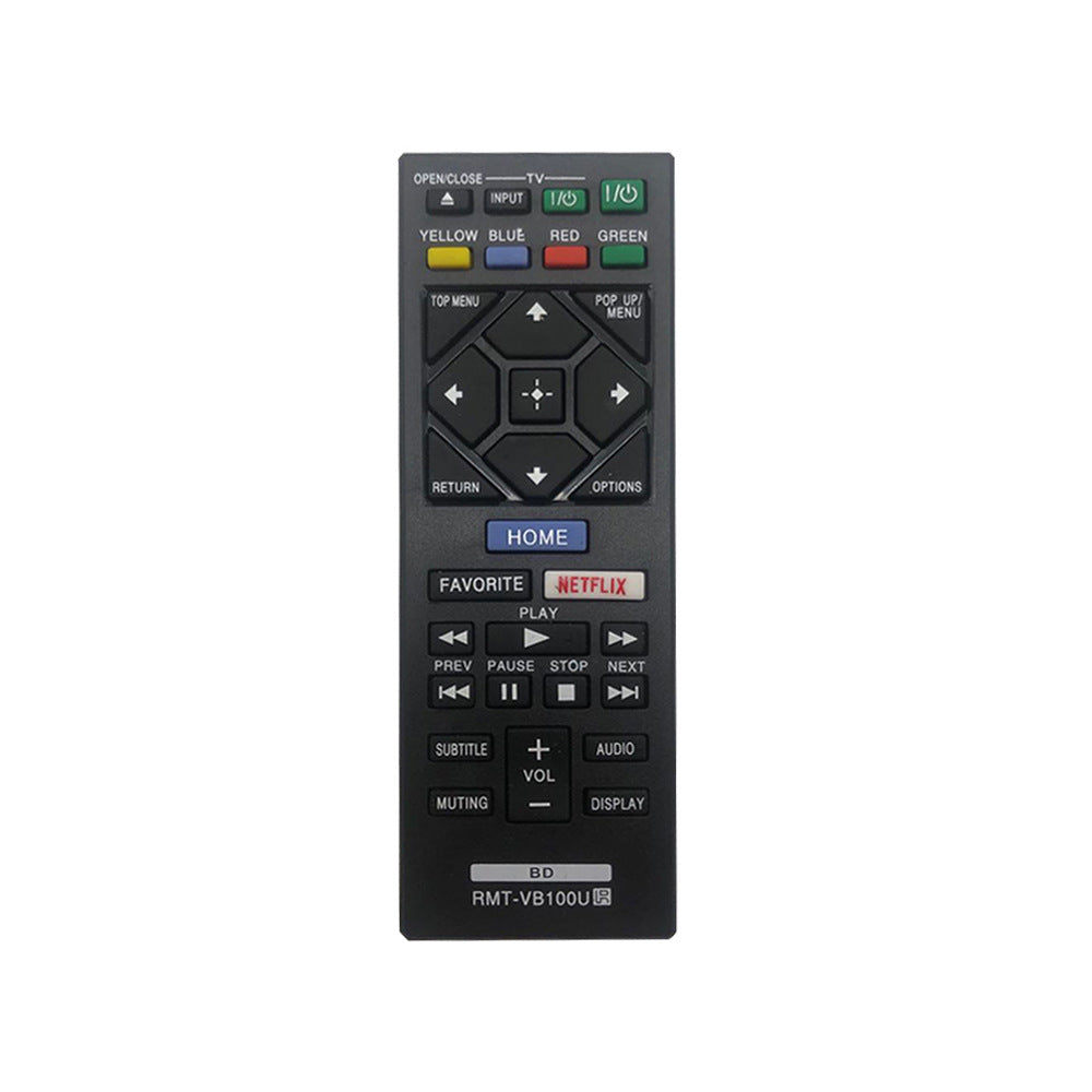 RMT-VB100U Replacement Remote for Sony BD Blu-Ray Players