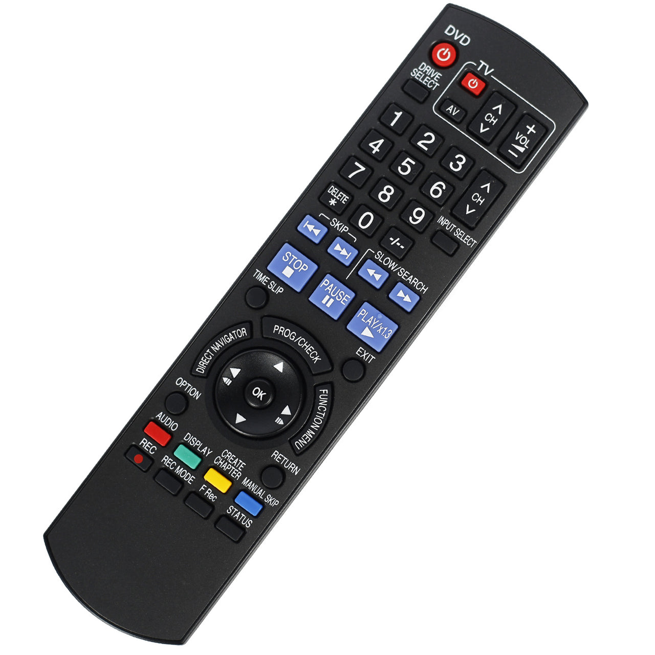 N2QAYB000134 Replacement Remote for Panasonic DVD Recorders