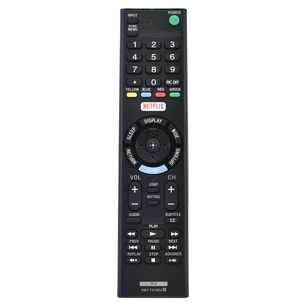 RMT-TX102U Replacement Remote for Sony Televisions