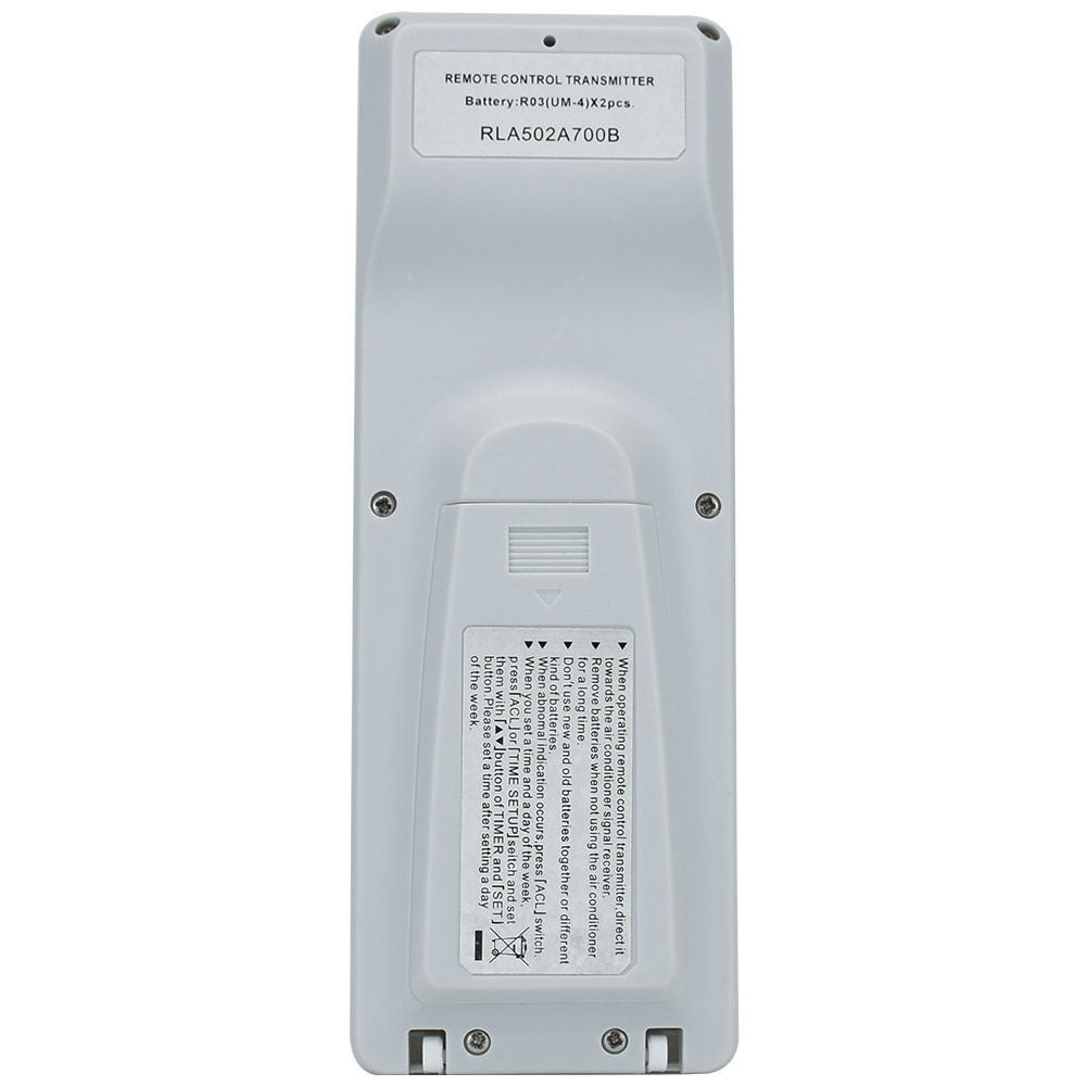 RLA502A700B Replacement Remote for Mitsubishi Air Conditioners