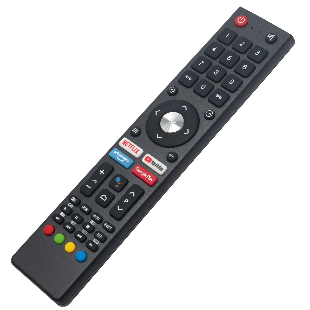 GCBLTV02ADBBT Replacement Remote  For Saba ChangHong CHIQ UHD TV