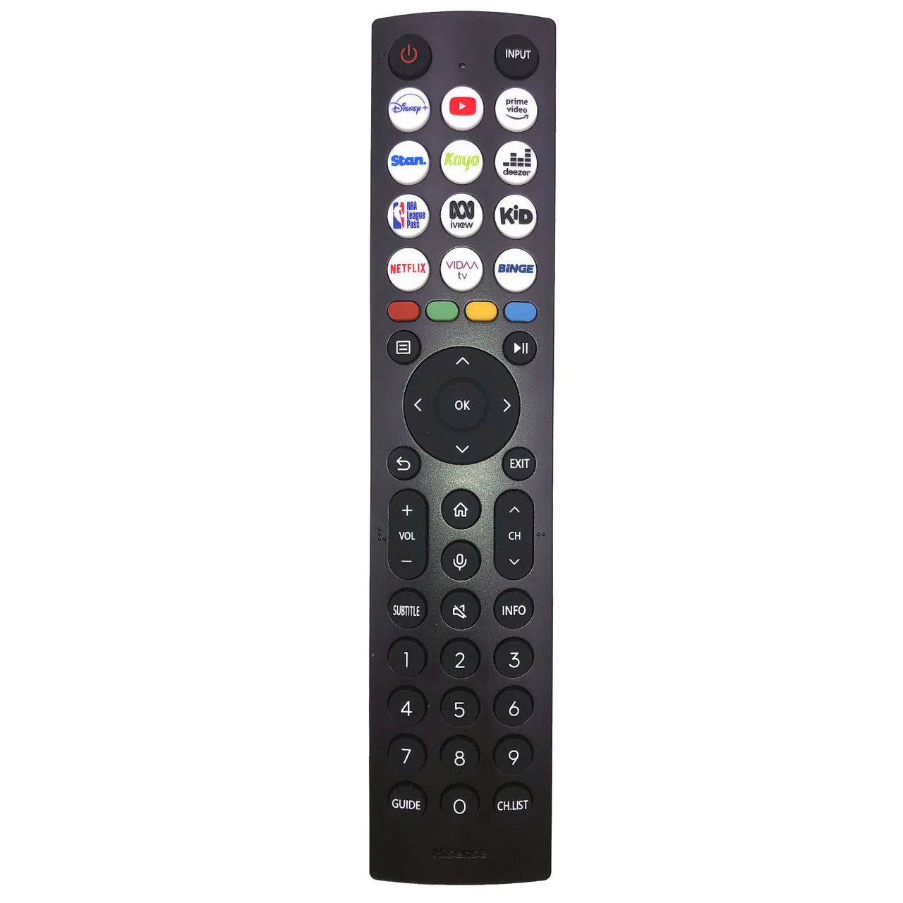 ERF2R36H Replacement Remote For Hisense Televisions