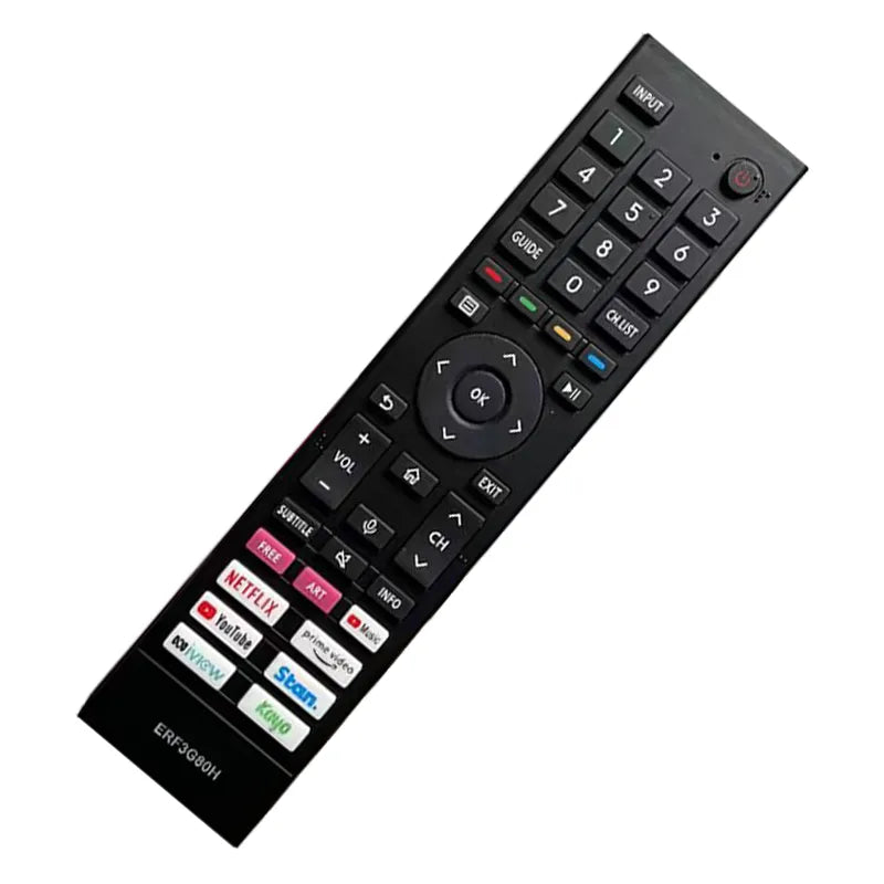 ERF3G80H Replacement Remote Without Voice Control Function for Hisense Televisions