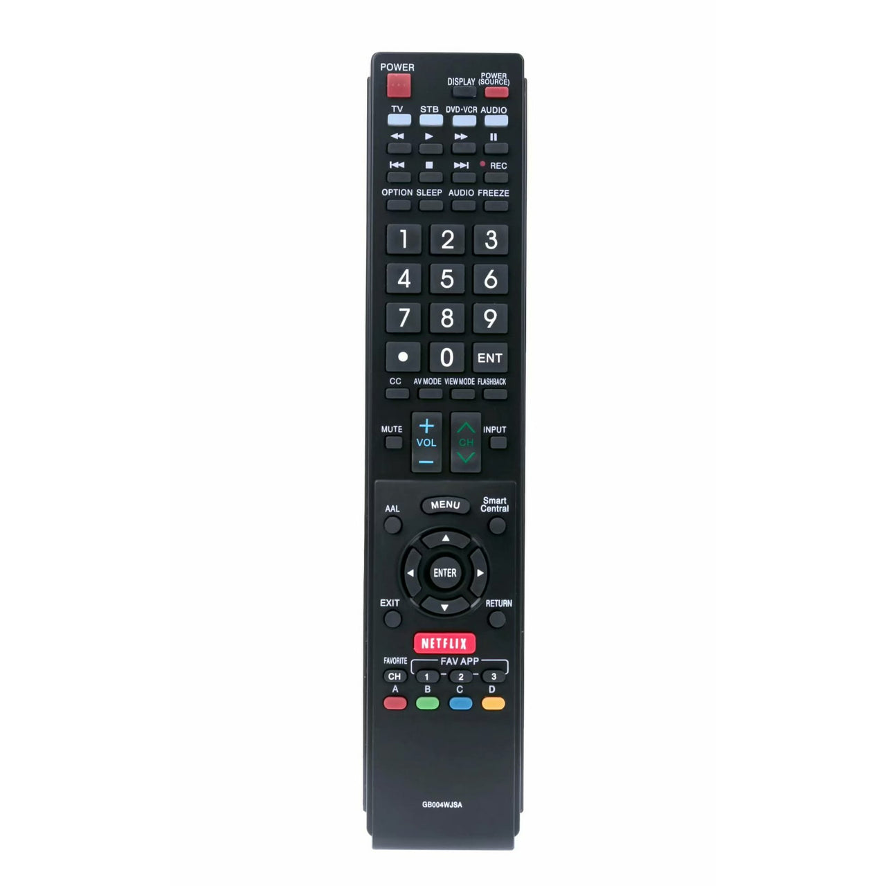GB004WJSA Replacement Remote for Sharp Televisions