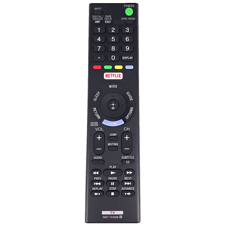 RMT-TX102B Replacement Remote for Sony Televisions