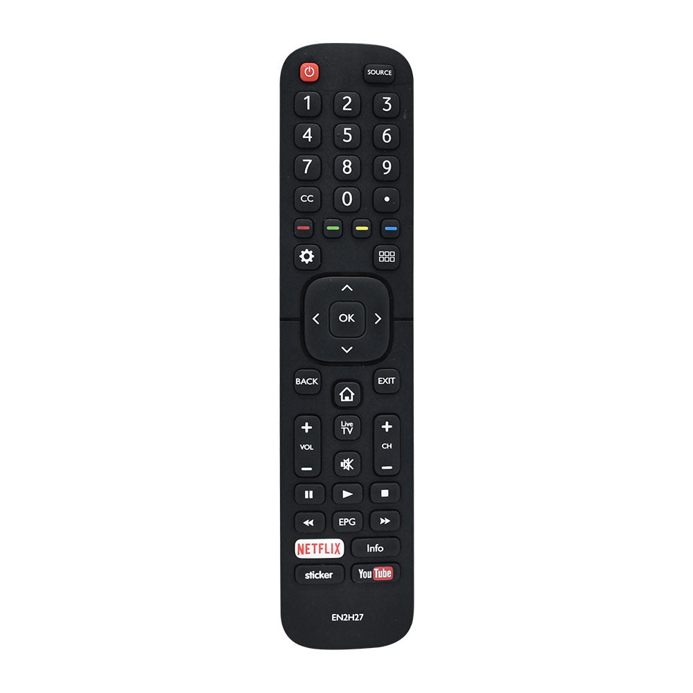 EN2H27 Replacement Remote for Hisense Televisions