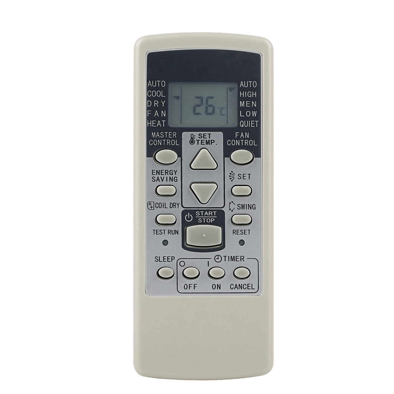 AR-RCD1C Replacement Remote For Fujitsu Air Conditioners