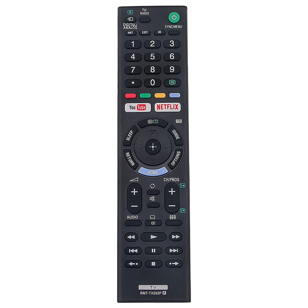 RMT-TX202P Replacement Remote for Sony Televisions