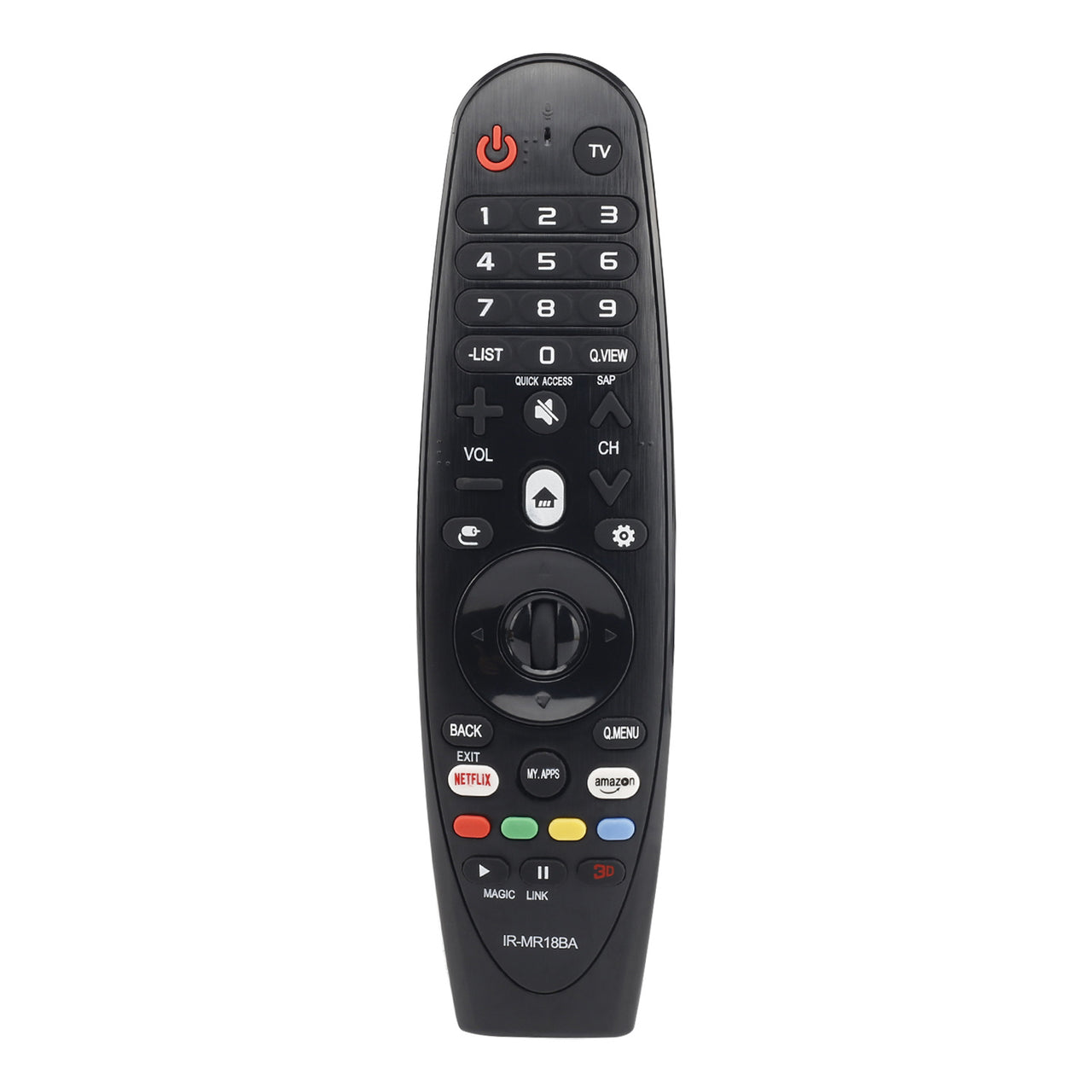 AN-MR18BA Without Voice and Mouse Function Replacement Remote for LG Televisions