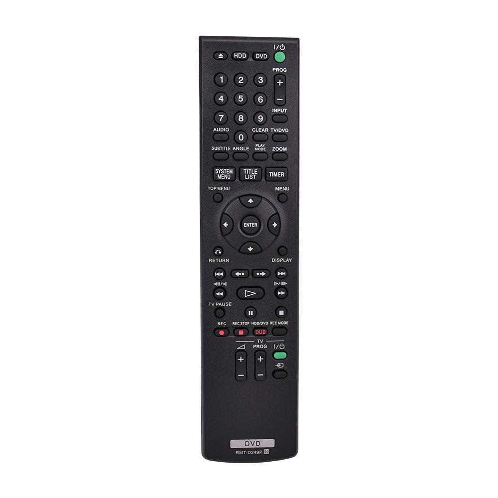 RMT-D249P Replacement Remote for Sony DVD RDR-HX780 RDR-HX980 RDR-HX1080 GX350