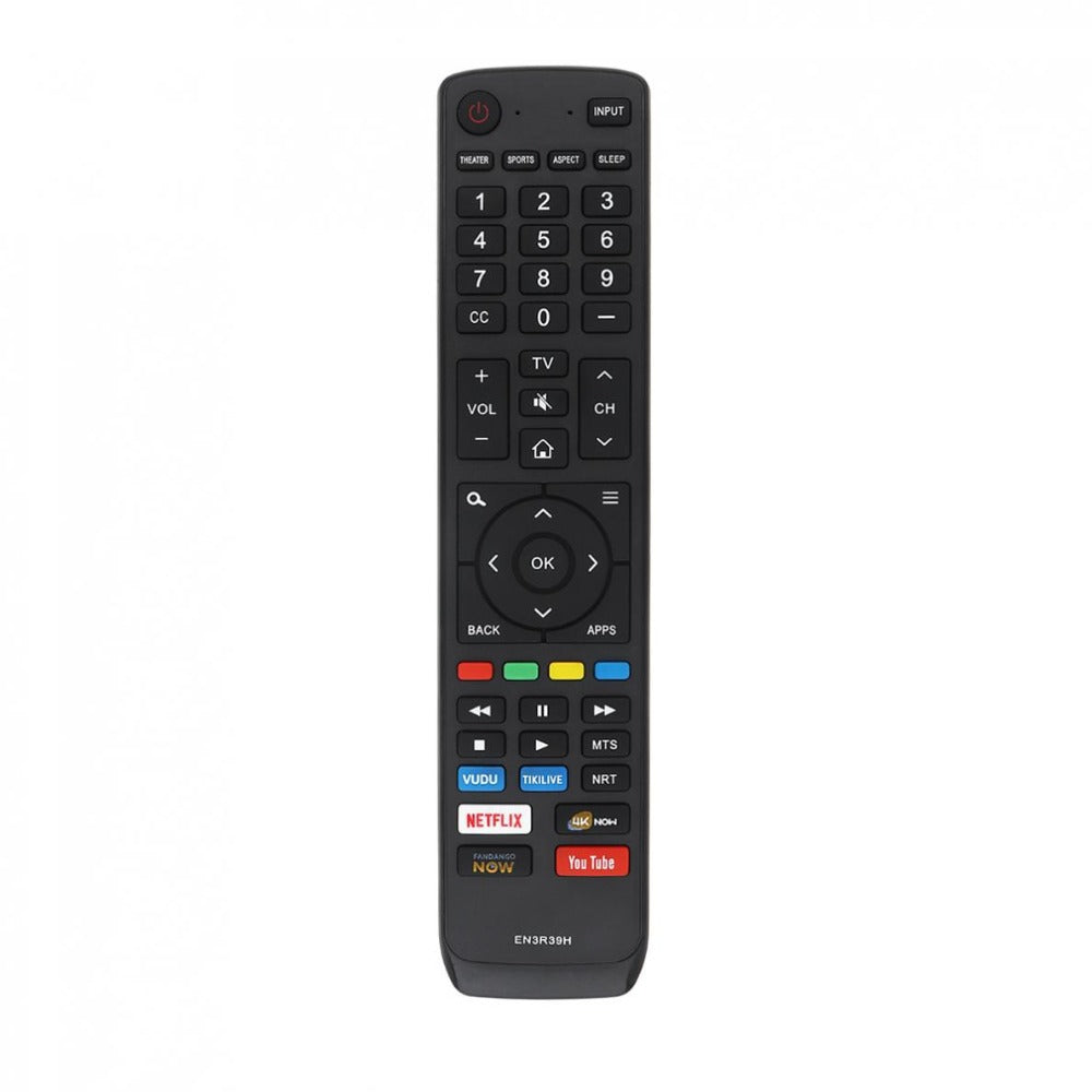 EN3R39H Replacement Remote for Hisense Televisions