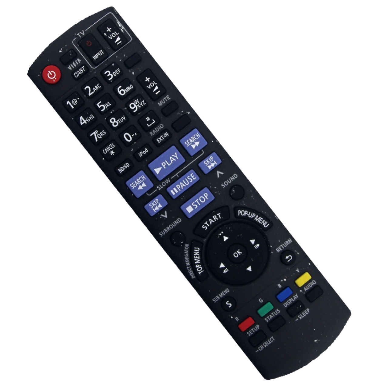 N2QAKB000072 Replacement Remote for Panasonic DVD Home Theatre Systems