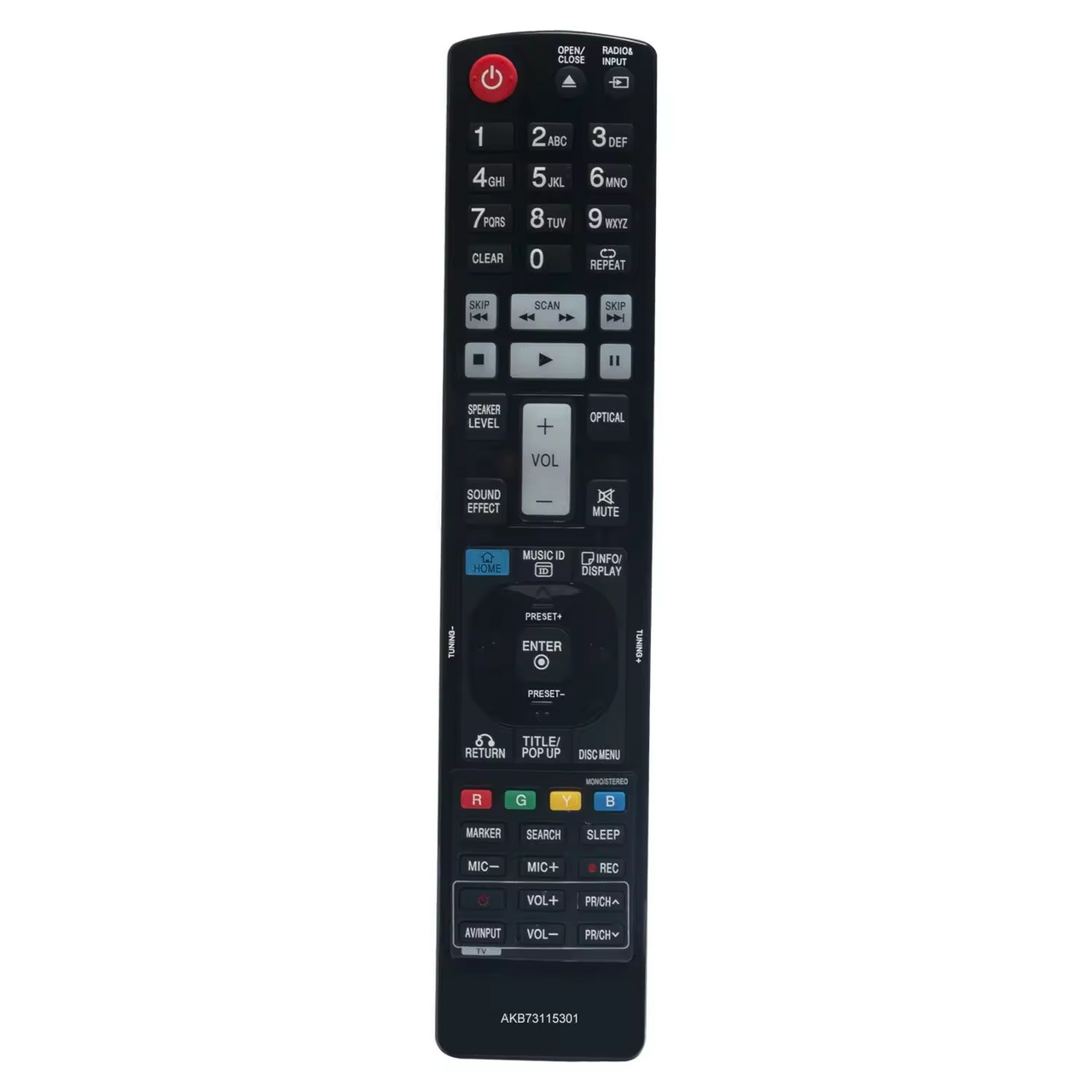 AKB73115301 Replacement Remote for LG Televisions