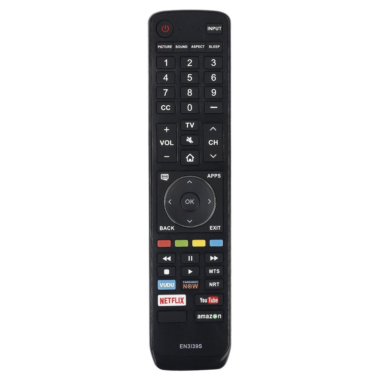 EN3139S EN3139H Replacement Remote for Sharp Televisions