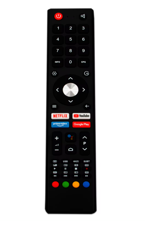 GCBLTV02ADBBT (Without Voice) Replacement Remote for CHIQ Changhong Saba OK Televisions