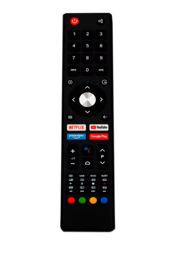 GCBLTV02ADBBT (With Voice) Replacement Remote for CHIQ Changhong Saba OK Televisions