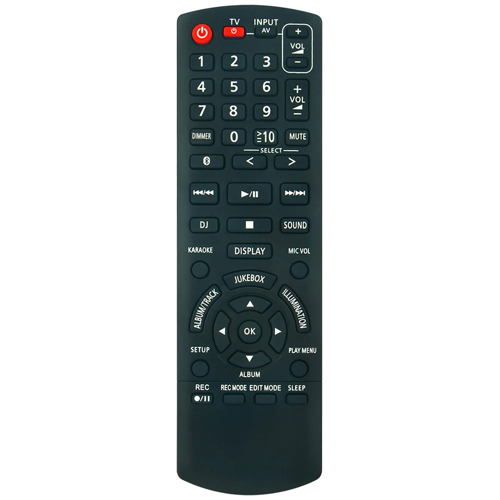 N2QAYB001198 Replacement Remote for Panasonic Home Audio Systems