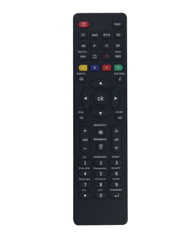 RC-G008 Universal Replacement Remote for LG Sony Samsung Panasonic Televisions