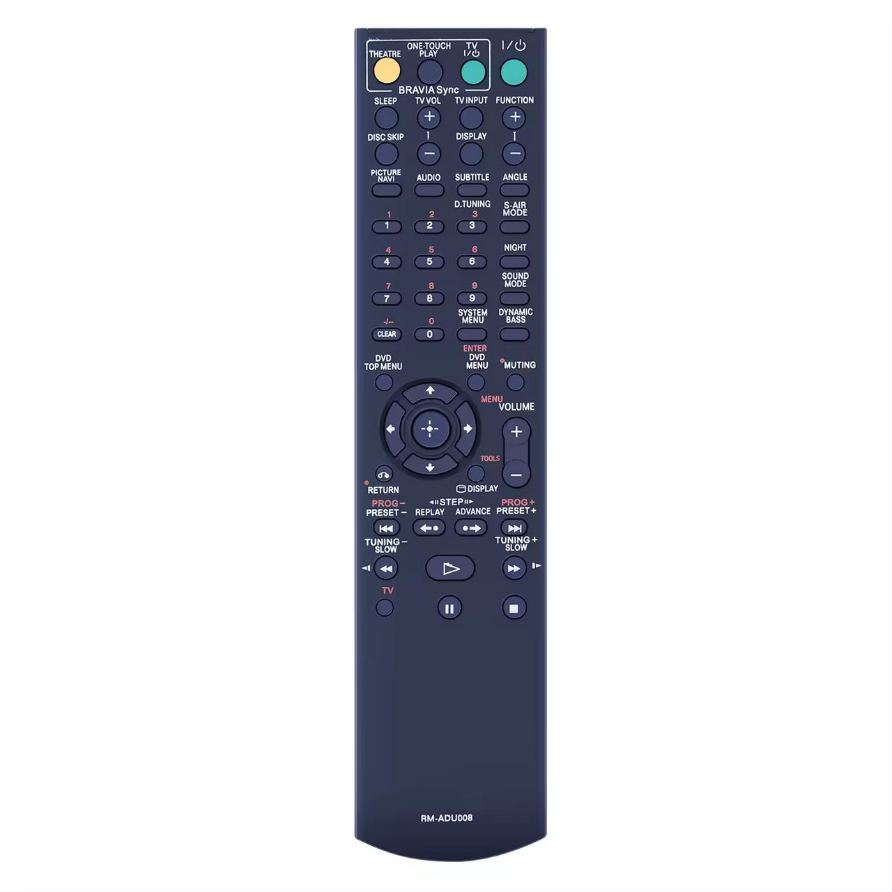 RM-ADU008 Replacement Remote for Sony DVD Home Theatre Systems