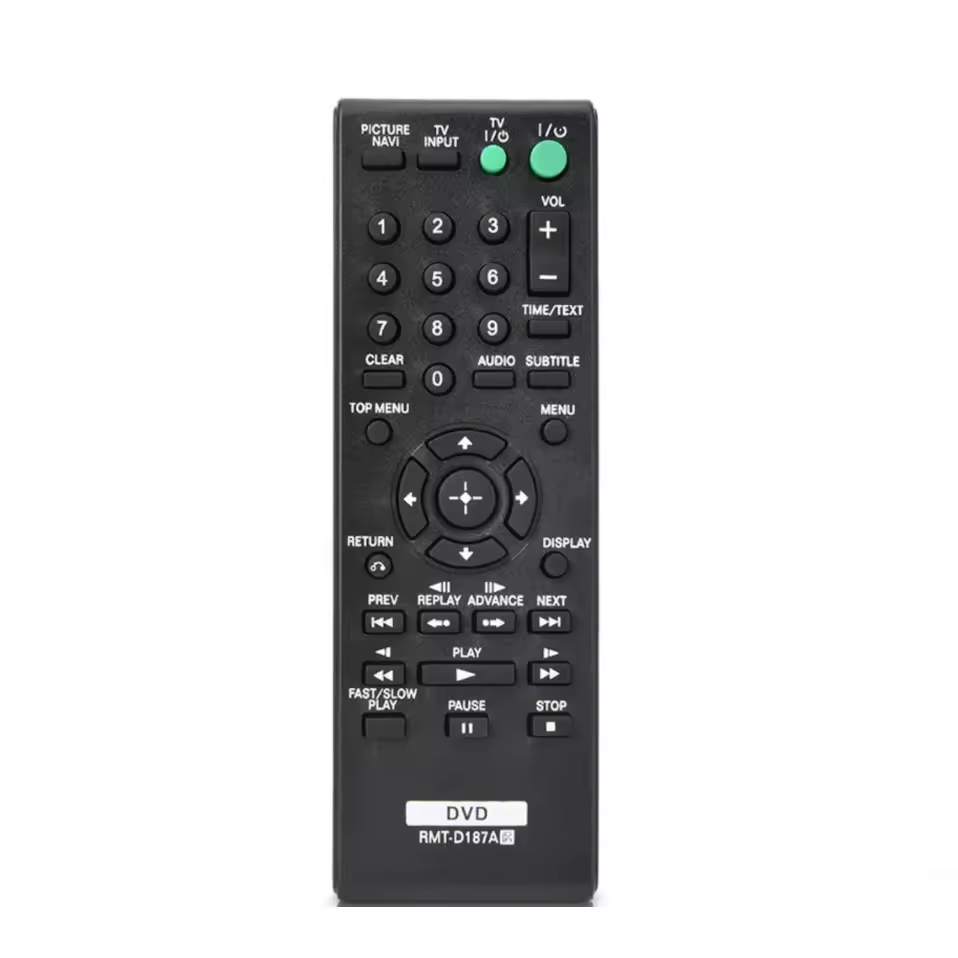 RMT-D187A Replacement Remote for Sony CD DVD Players