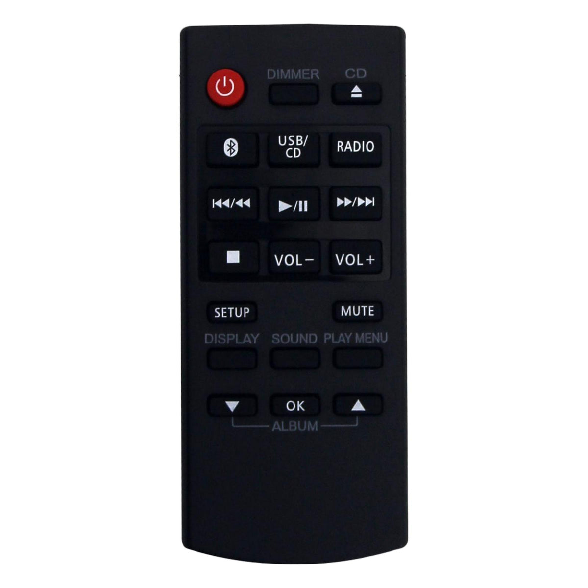 N2QAYB000984 Replacement Remote for Panasonic CD Stereo System