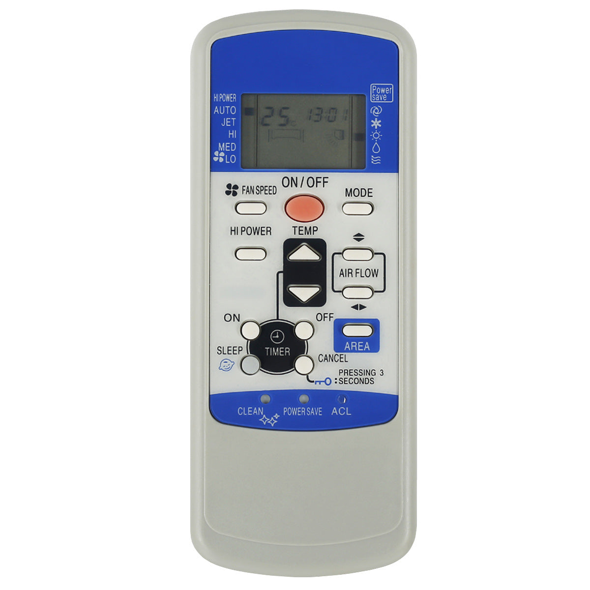 RLA502A001D RKX502A001C Replacement Remote for Chigo Air Conditioners