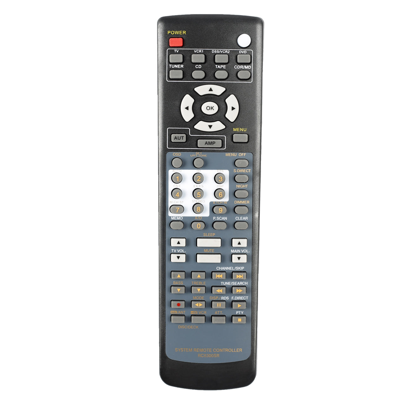 RC5300SR Replacement Remote Control for Marantz A/V Receiver