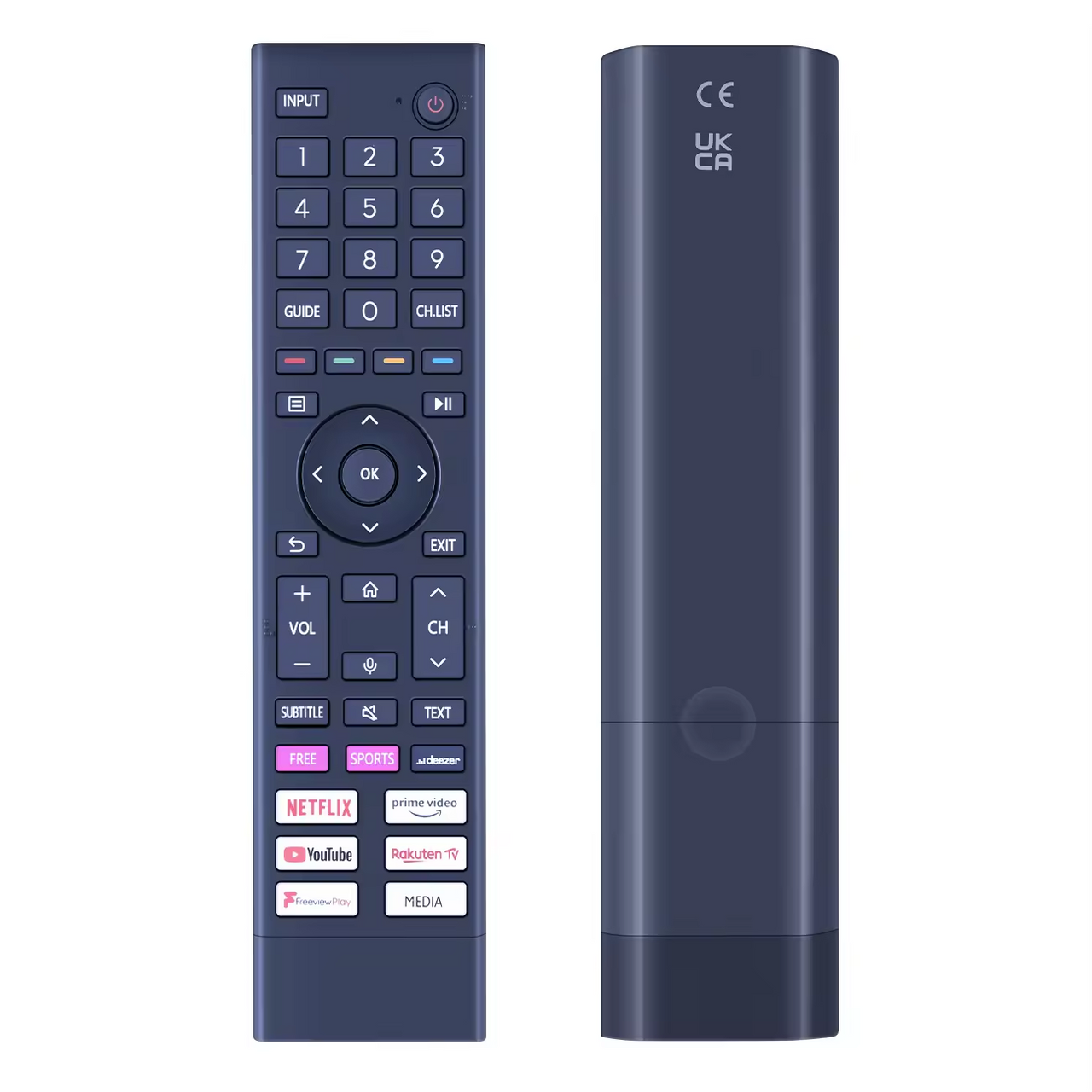 ERF3A80 IR Replacement Remote for Hisense Televisions