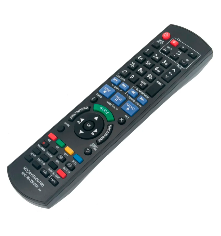 N2QAYB000780 Replacement Remote for Panasonic HDD Recorders