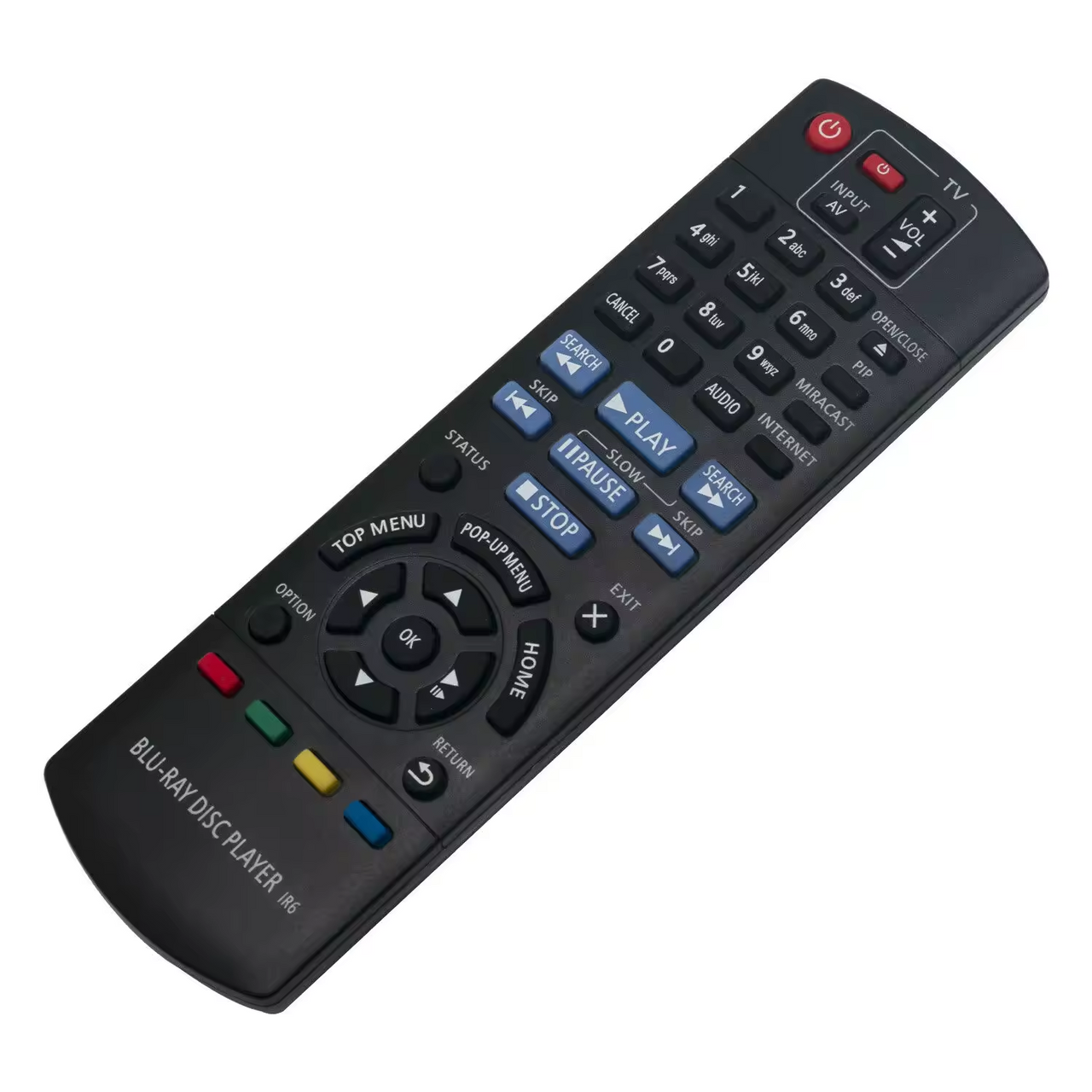 N2QAYB000957 Replacement Remote for Panasonic Blu-ray Disc Players