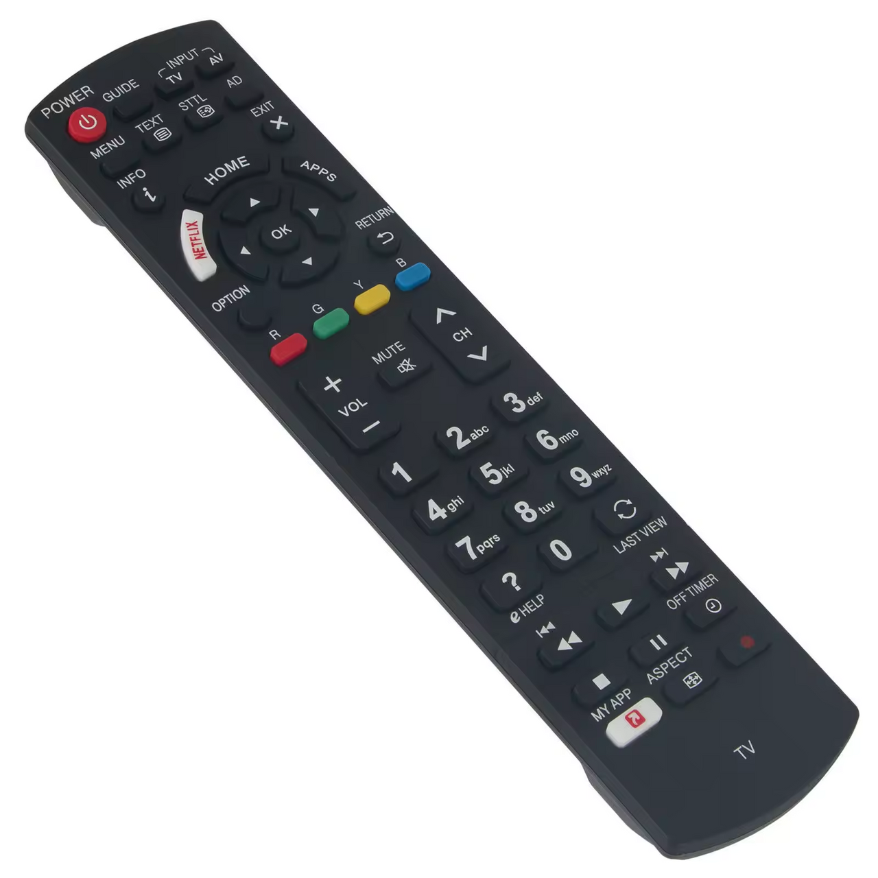 N2QAYB001188 Replacement Remote for Panasonic Televisions