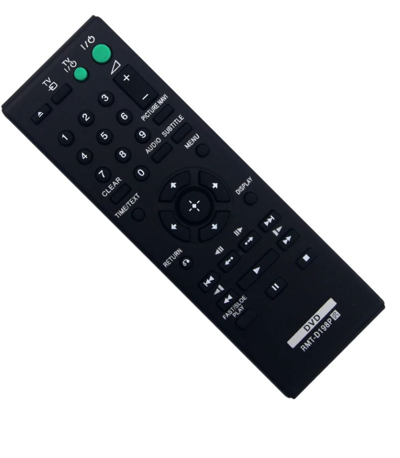 RMT-D198P Replacement Remote for Sony DVD Players