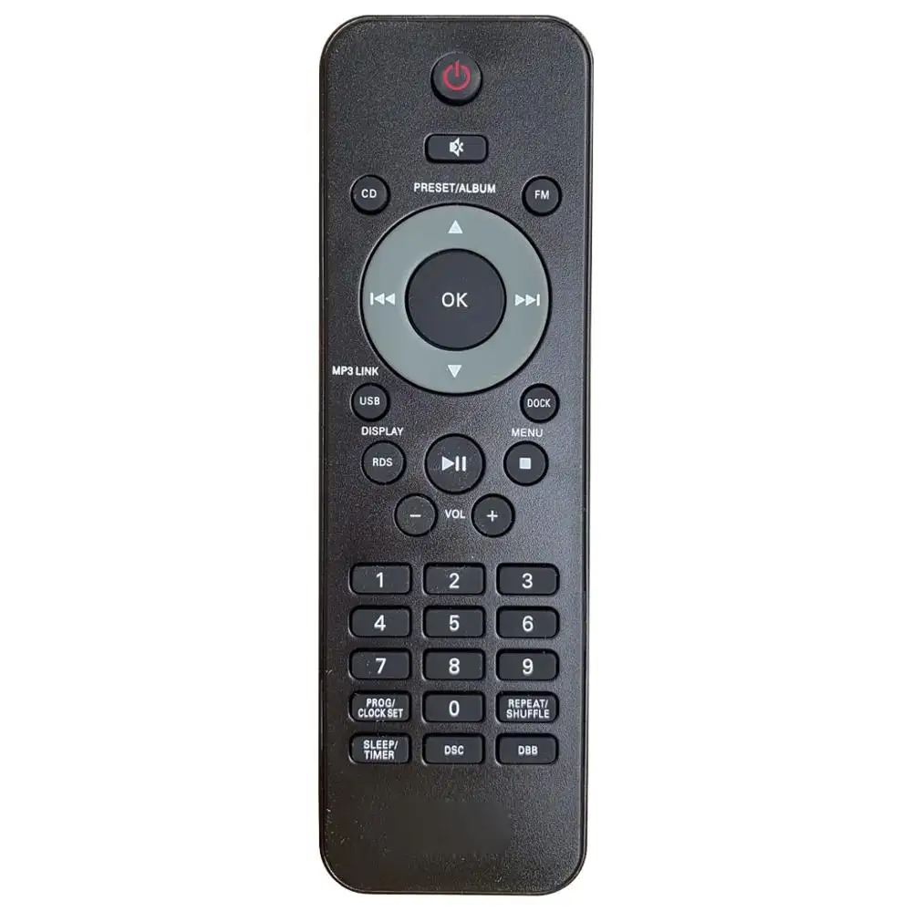 DCM3060 Replacement Remote For Philips Micro Music Dock Systems