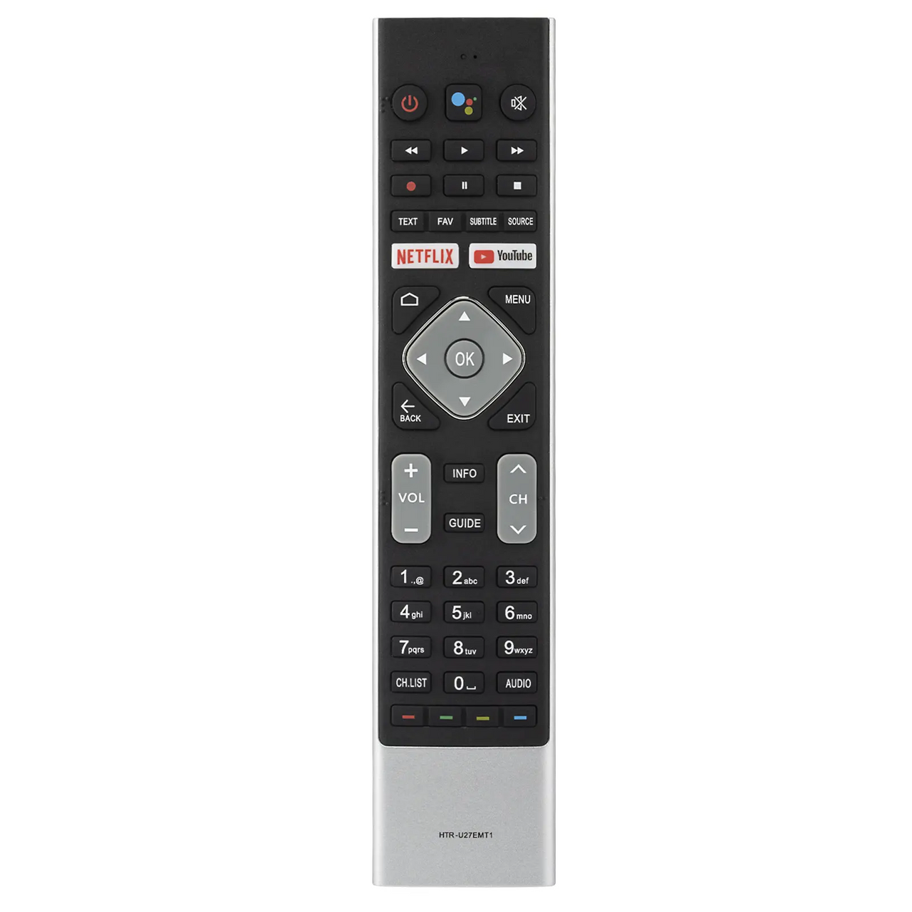 ATV65UHDG-0620 HTR-U27EMT1 (Without Voice Control)  Replacement Remote for BAUHN Televisions