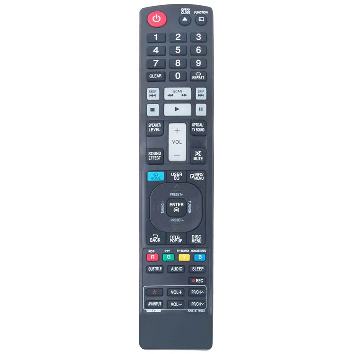 AKB73775633 Replacement Remote For LG Blu-ray DVD Players