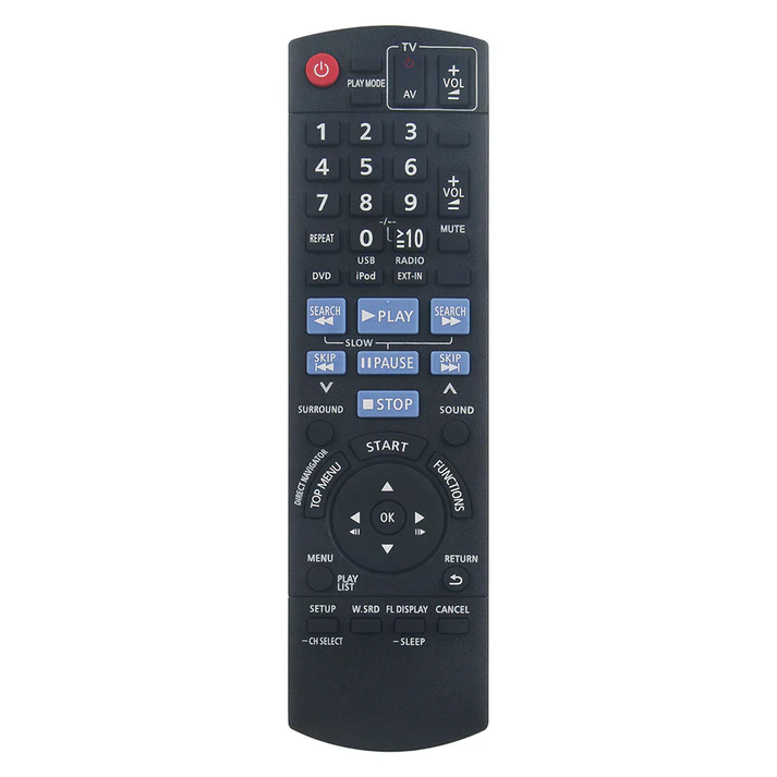 N2QAYB000361 Replacement Remote for Panasonic Home Theatre Systems