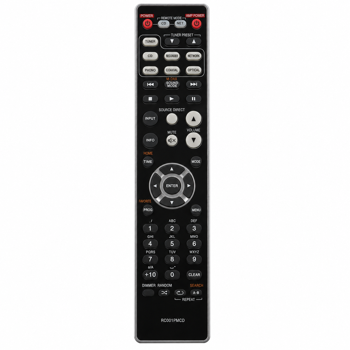 RC001PMCD Replacement Remote for Marantz CD Player