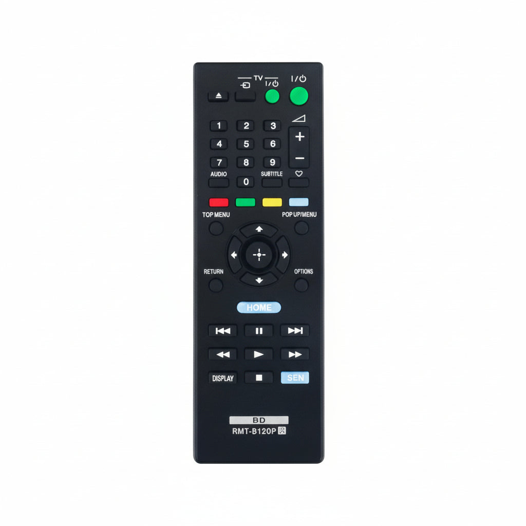 RMT-B120P Replacement Remote for Sony BDP-S185 BDP-S186 DVD Players