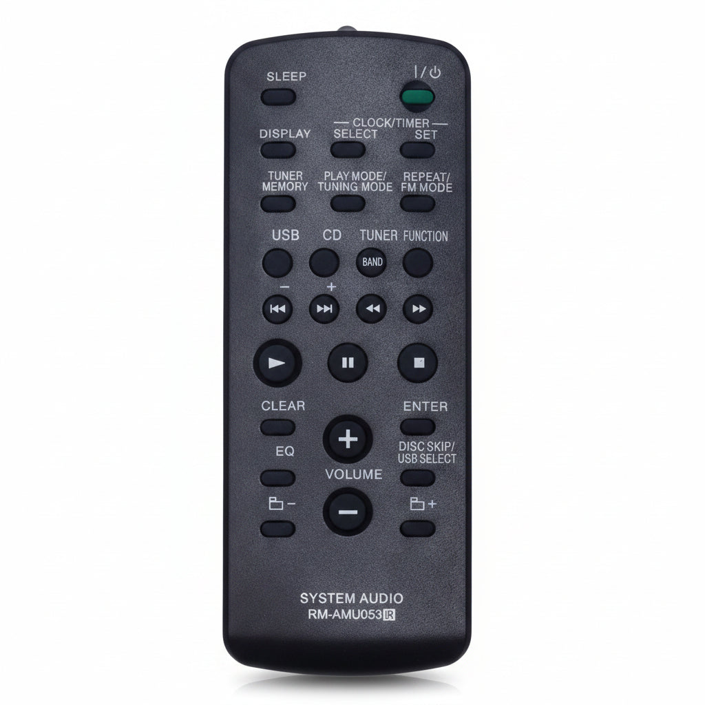 RM-AMU053 Replacement Remote for Sony Mini Hi-Fi Systems